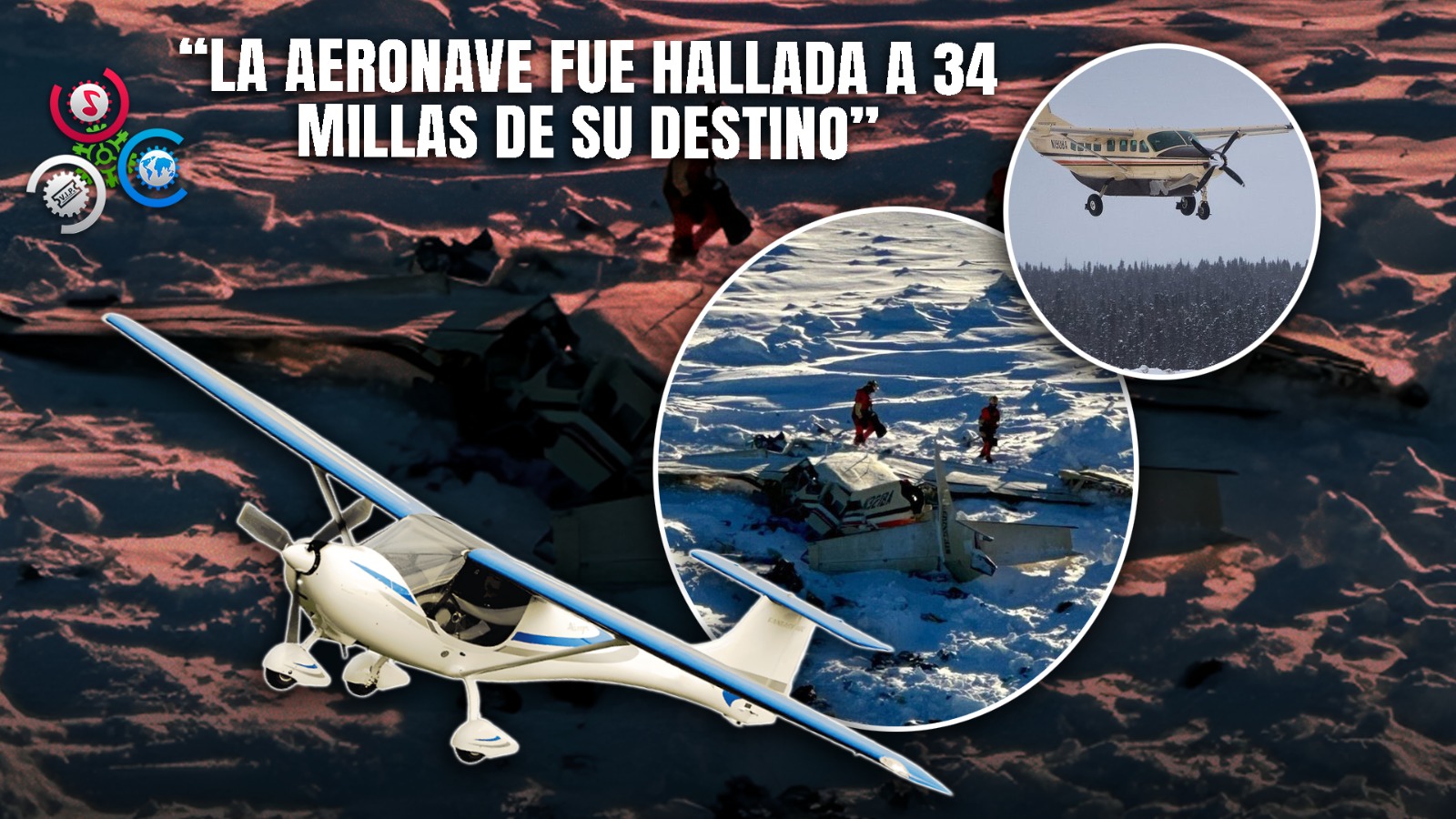 Localizan Avión Desaparecido En Alaska Con Al Menos Tres Pasajeros Fallecidos