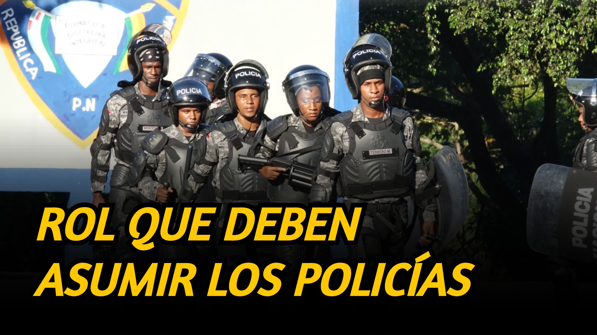 Lorenny Solano Explica Cual Es El Rol Que Deben Asumir Los Policías