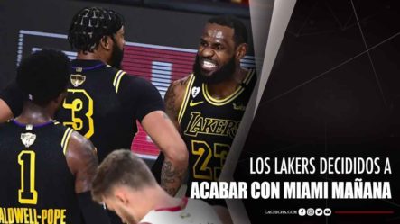 Los Lakers Decididos A Acabar Con Miami Mañana
