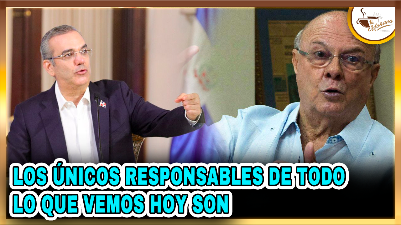 Los Únicos Responsables De Todo Lo Que Vemos Hoy Son | Tu Mañana By Cachicha