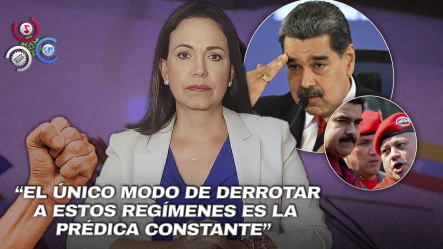 María Corina Machado: “Los Dictadores Buscan Controlar Los Medios Para Crear Una Realidad Ficticia”