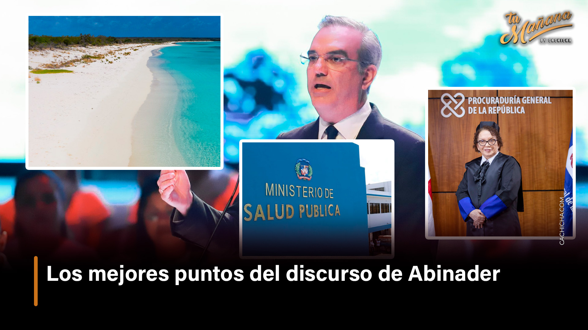 Los Mejores Puntos Del Discurso De Abinader