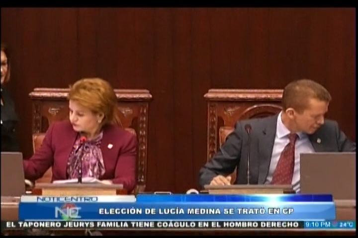 Elección De La Hermana De Danilo Medina En La Cámara De Diputados Se Trató En CP