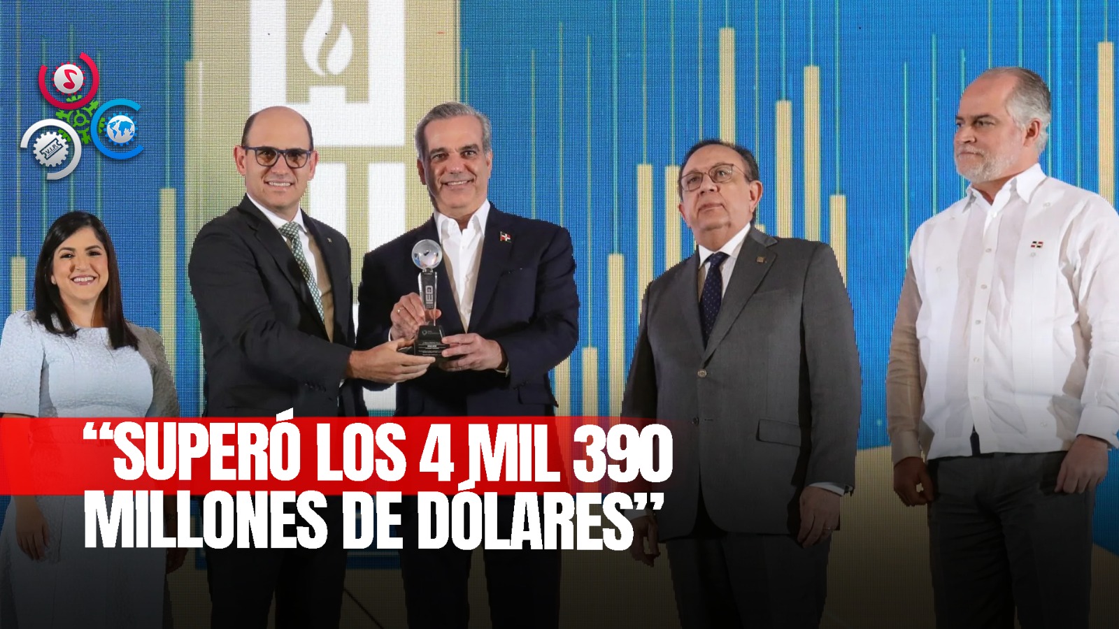 Presidente Abinader Y Gobernador Del Banco Central Reconocen Inversión Extranjera