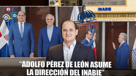 Luis Miguel De Camps Juramenta A Adolfo Pérez De León Como Nuevo Director Del Inabie