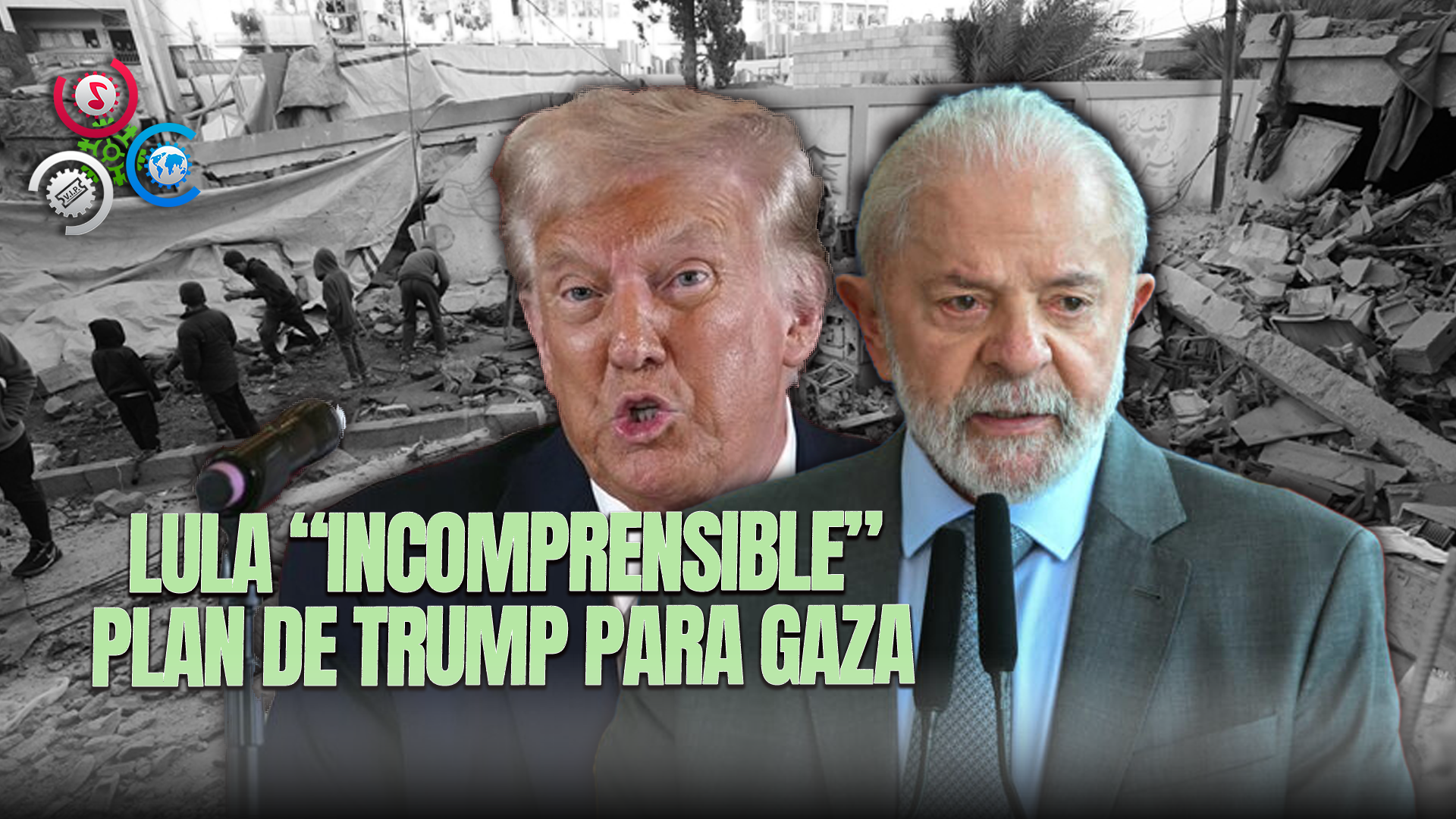 Lula Calificó De “incomprensible” El Plan De Trump De Controlar La Franja De Gaza