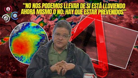 M.Gnral Méndez: “Nosotros No Podemos Descuidarnos; Un Núcleo Nuboso De Esos Se Desprende, Y Provoca Inundaciones En Una Hora O Menos”