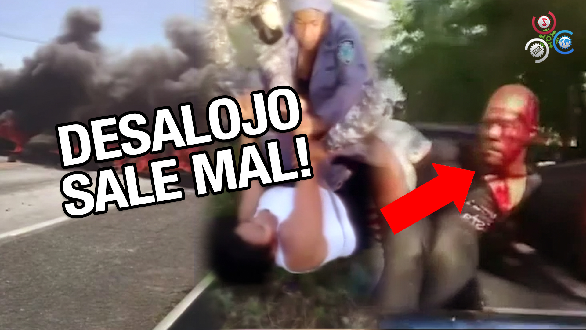 No Creerás Como Estos Policías “Desalojan” A Estas Personas, Termina Mal