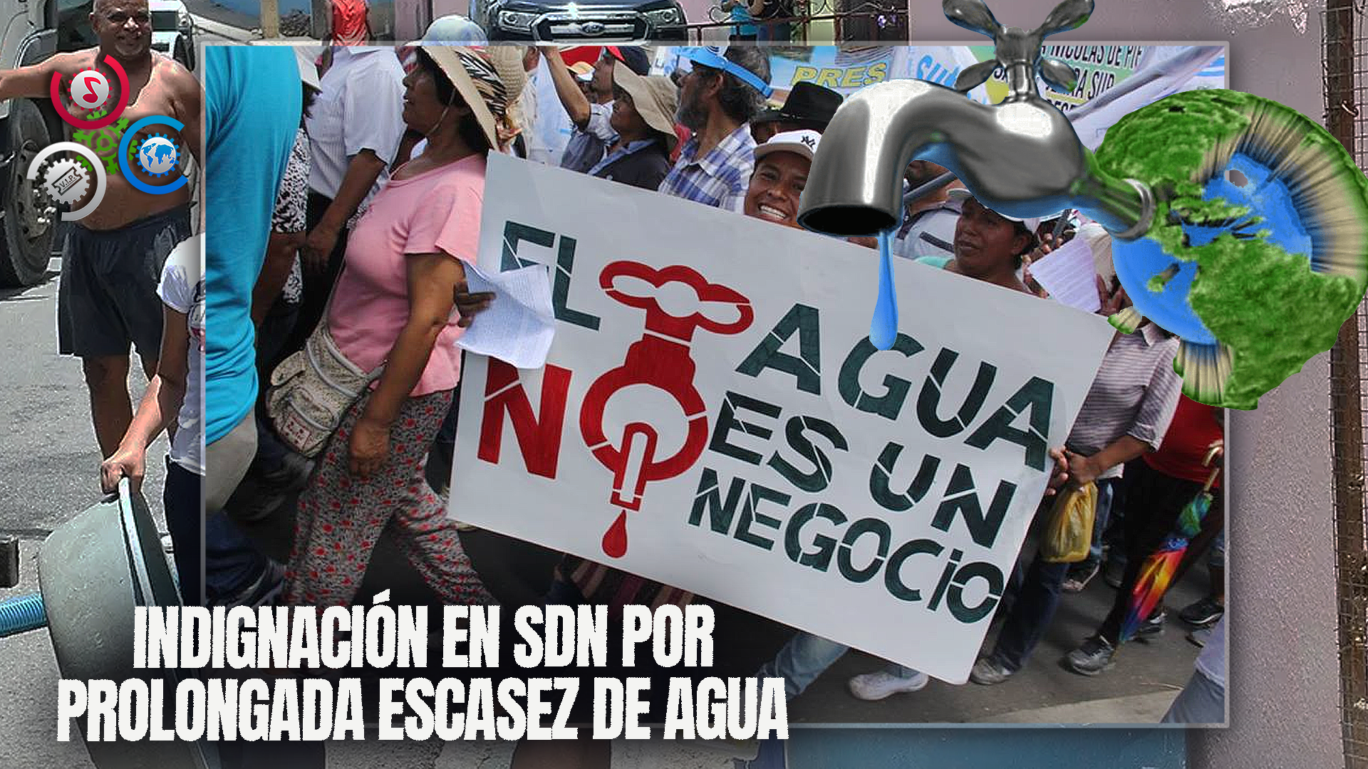 Residentes De Residencial En SDN Denuncian Prolongada Escasez De Agua Potable