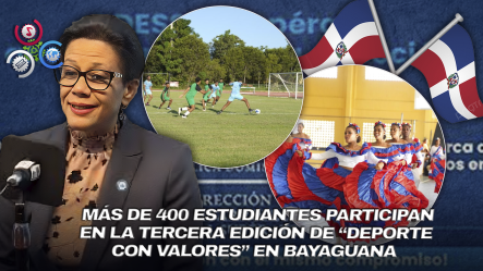 MINERD Inaugura La Tercera Versión De “Deporte Con Valores 2025” En Bayaguana