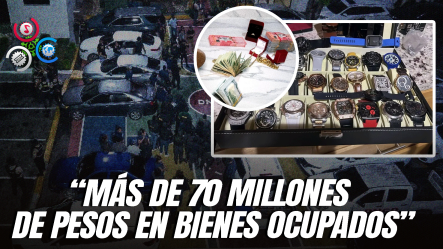 MP Y DNCD Desmantelan Red De Narcotráfico Y Lavado De Activos Durante Operativo En SDE