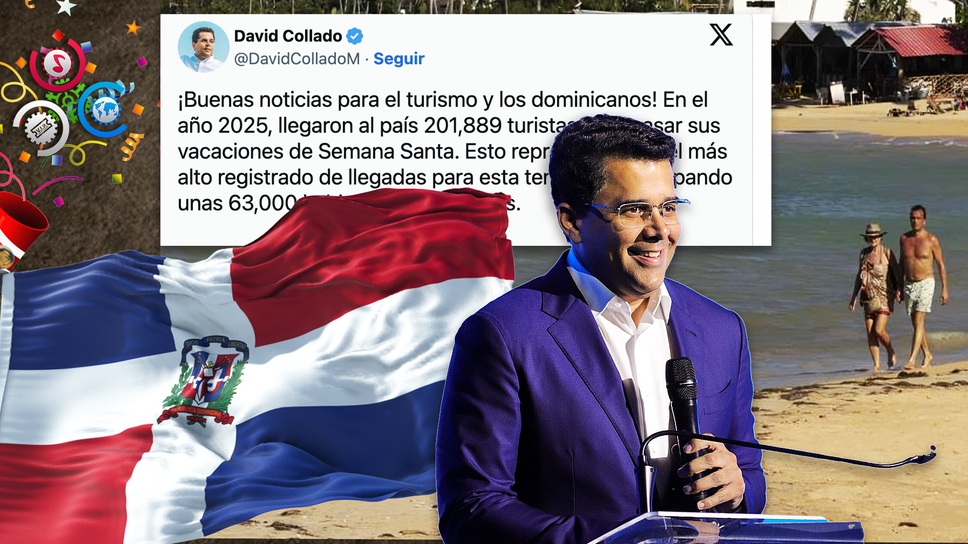 RD Alcanza Cifra Récord De Turistas Durante Semana Santa 2025: “Más De 200 Mil Por Vía área”