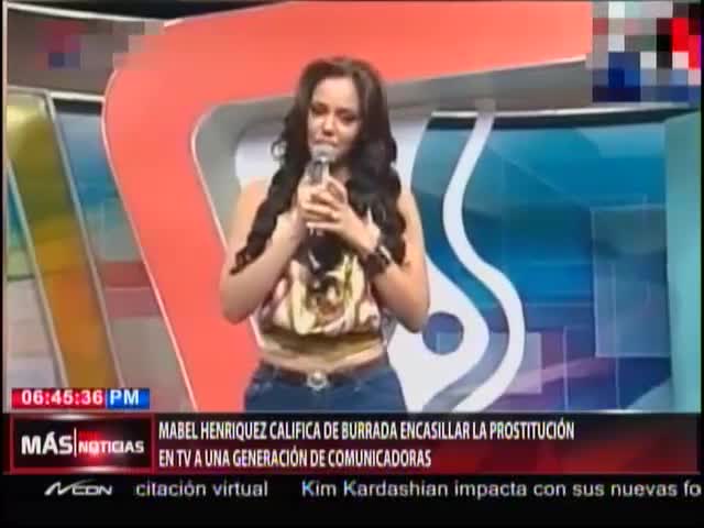 Mabel Henríquez Califica De ‘burrada’ Encasillar La Prostitución En TV A Una Generación De Comunicadoras #Video