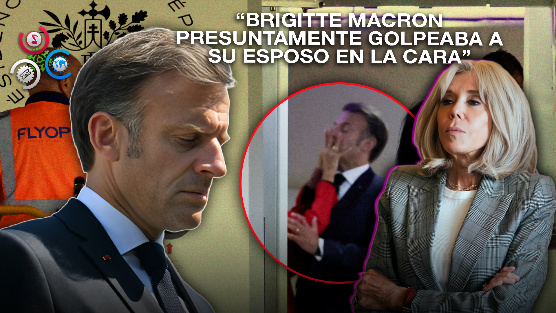 Macron Minimiza Gesto De Brigitte Captado Por La Prensa