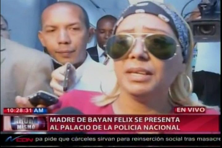 Las Declaraciones De La Madre De Brayan Félix Paulino Desde El Palacio De La Policía Nacional