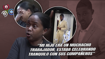 Madre De Motoconchista Muerto Por Disparo Policial Exige Castigo A Los Responsables