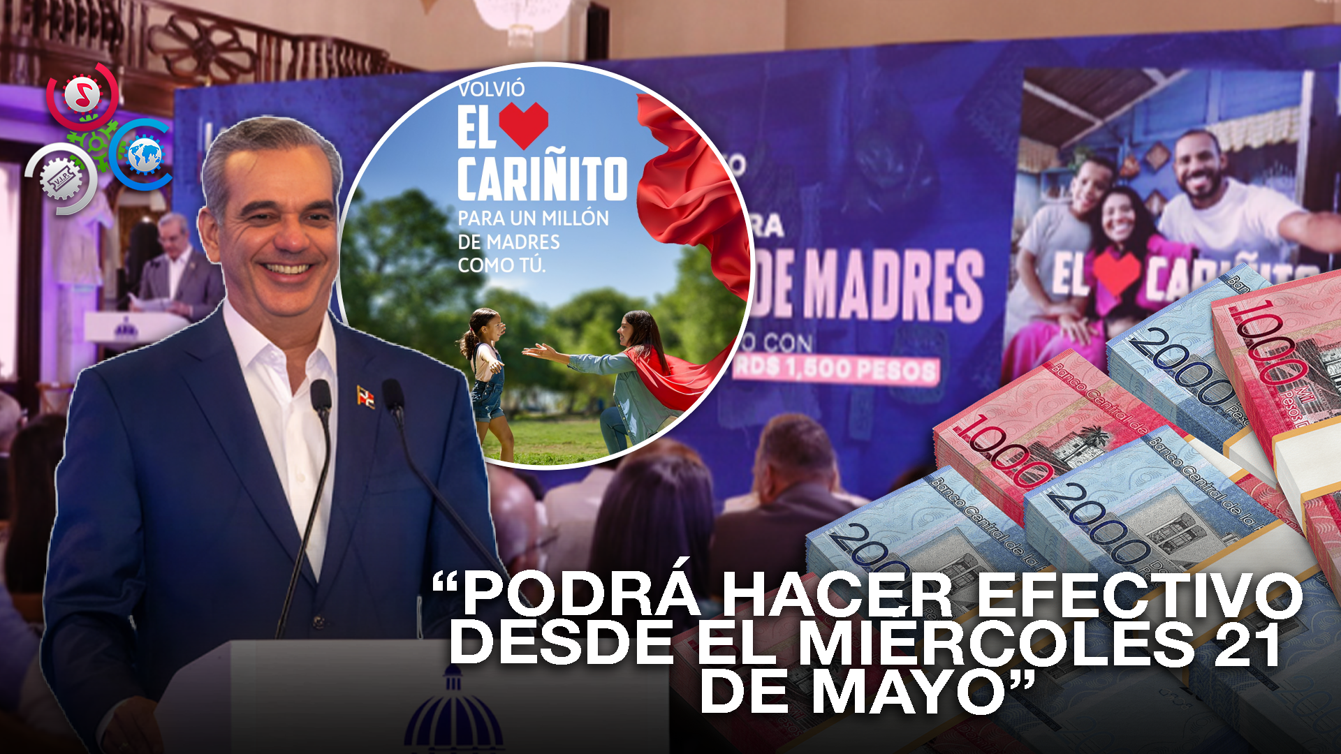 Madres Recibirán Bono Especial De RD$ 1,500, Según Anuncia El Gobierno