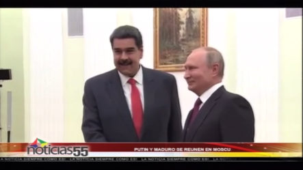 Putin Y Maduro Se Reúnen En Moscú Para Discutir El Fomento De Las Relaciones Entre Ambos Países