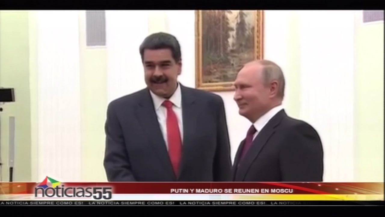 Putin Y Maduro Se Reúnen En Moscú Para Discutir El Fomento De Las Relaciones Entre Ambos Países