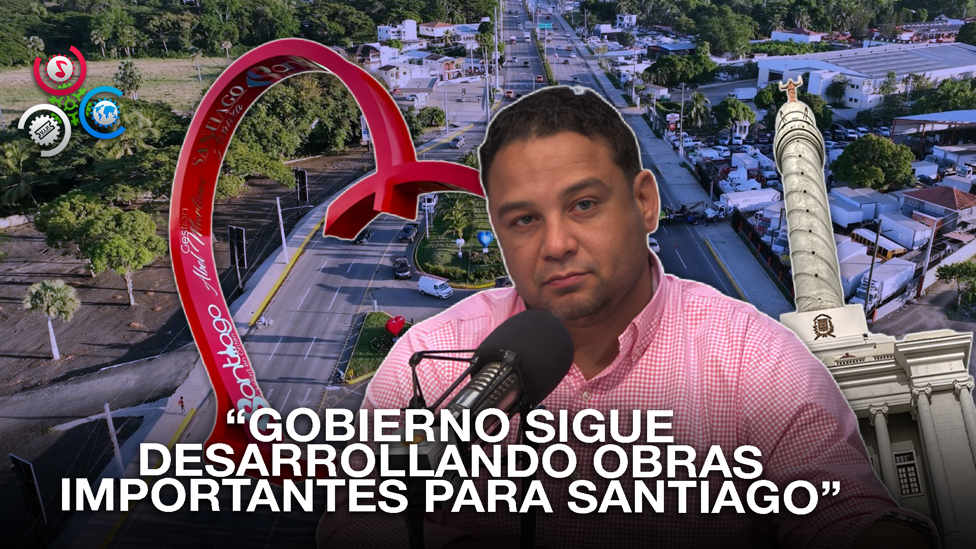 Manuel Cruz “Continúan Las Grandes Obras Para El País, Esta Vez En Santiago”