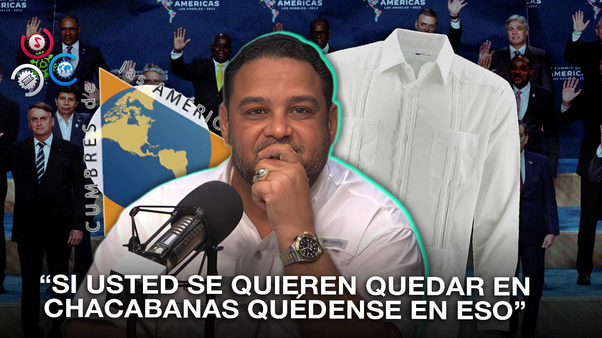 Manuel Cruz “Yo Entiendo Que Las Cumbres De Las Américas Se Pueden Hacer Sin Chacabanas”