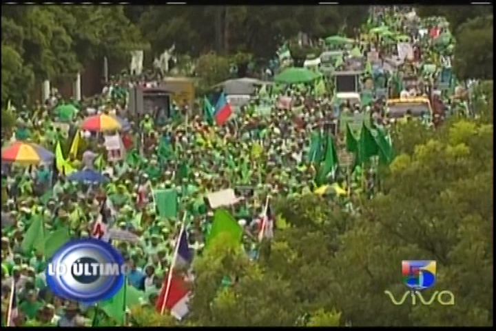 Miles De Personas Acudieron A La Marcha Verde Nacional