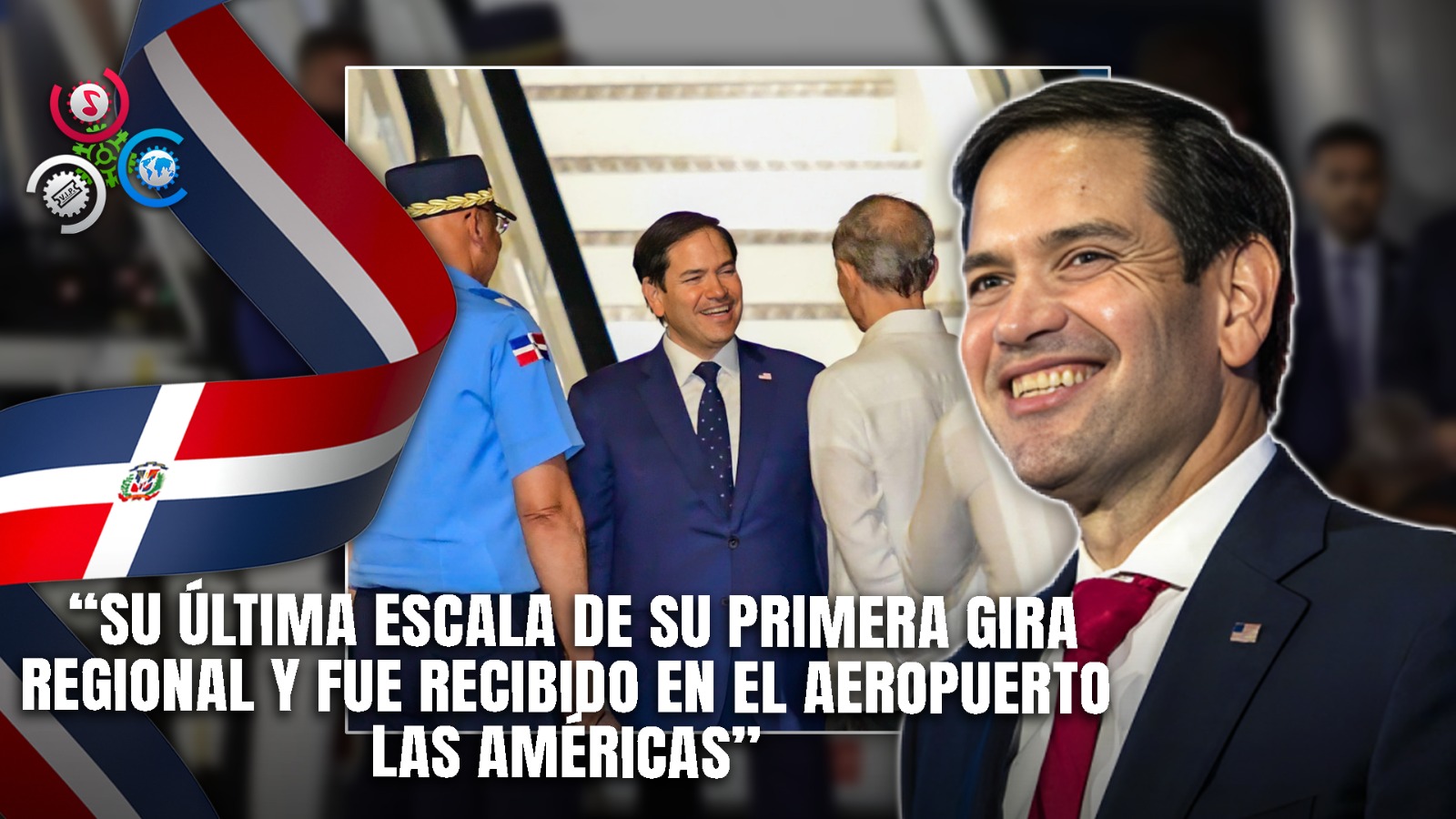 Marco Rubio Arribó A RD Y Fue Recibido Por Roberto Álvarez
