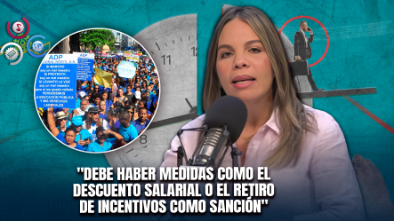 María Cristina Respalda Descuentos A Maestros: “Debe De Haber Medidas Porque Los Afectados Son Los Estudiantes”