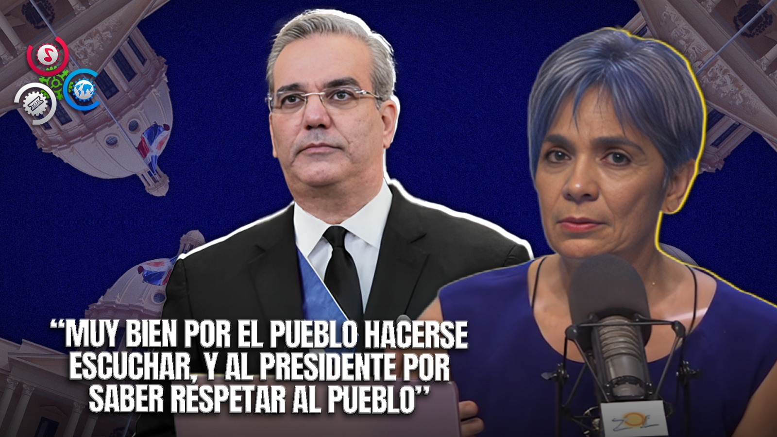 María Elena Afirma Que El Presidente Abinader Se Creció Tras Retiro De La Reforma Fiscal