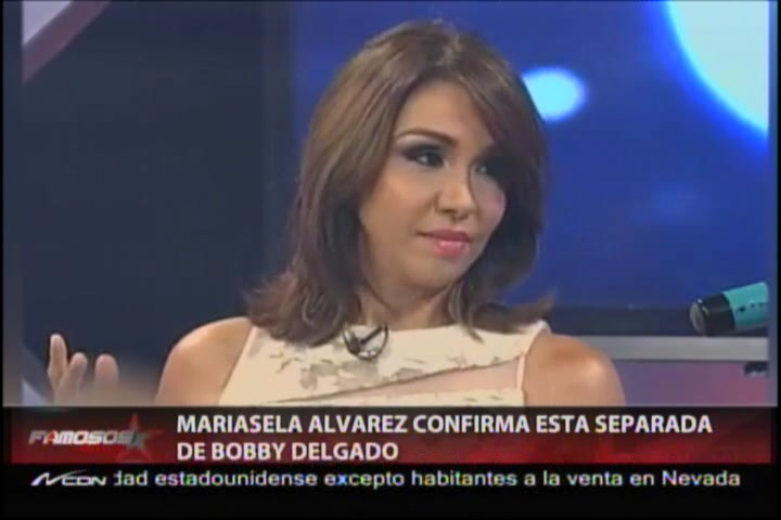 Mariasela Alvarez Confirma Está Separada De Bobby Delgado