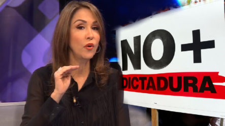 Mariasela Se Riega En Pleno Programa Y Dice Que “No Caeremos En Una Dictadura”