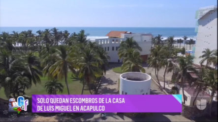 Sólo Quedan Escombros De La Emblemática Casa De Luis Miguel En Acapulco