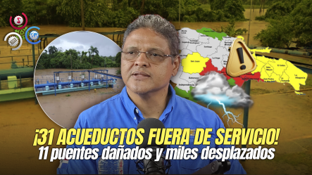 Más De 600 Mil Usuarios Sin Agua Potable Por Daños De Las Lluvias; COE Mantiene Alerta Roja