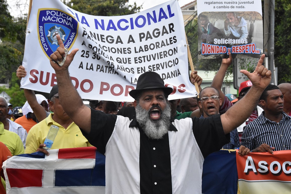 Mayor De La Policía Denuncia Atrasos De Pagos De Pensionados