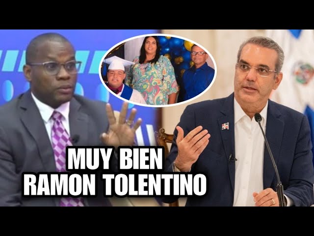 Mira Que Le Dijo Tolentino A Luis Abinader Sobre La Policía Nacional