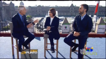 Jorge Ramos Transmitiendo Las Elecciones Presidenciales Con Entrevistas De Los Candidatos