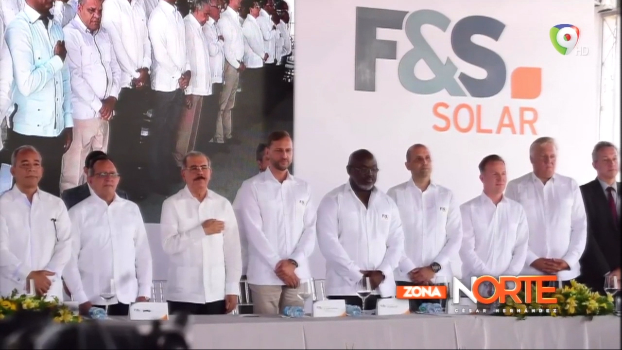 Se Inaugura El Parque De Energía Solar Más Grande Del País En Monte Cristi – Zona Norte