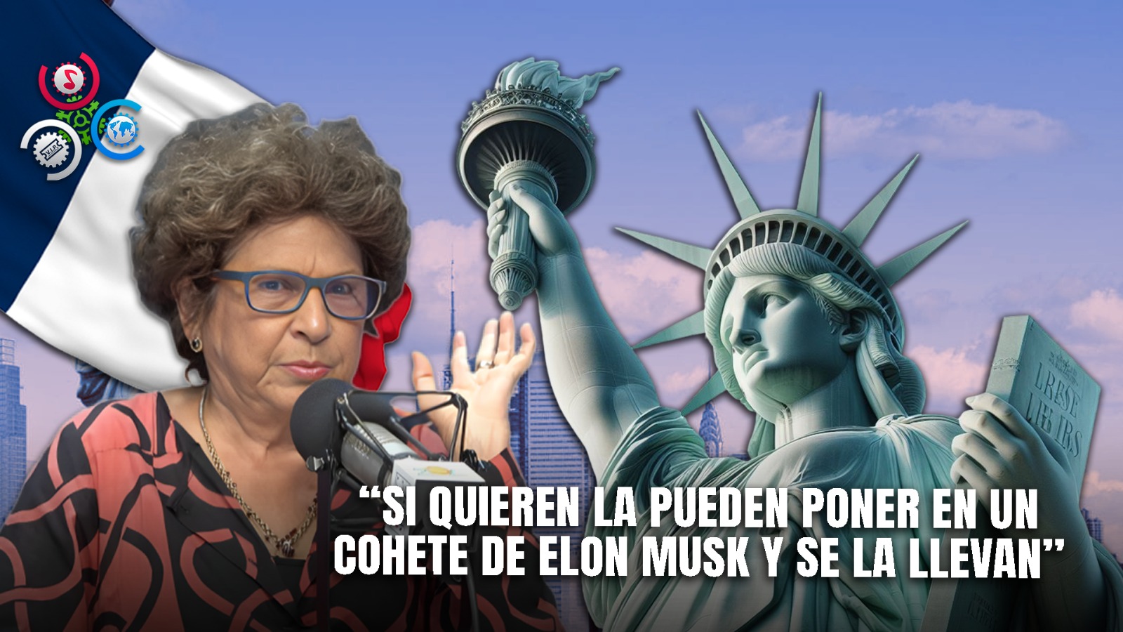 Consuelo Despradel “Me Parece Bien Que Le Devuelvan La Estatua De La Libertad A Francia”
