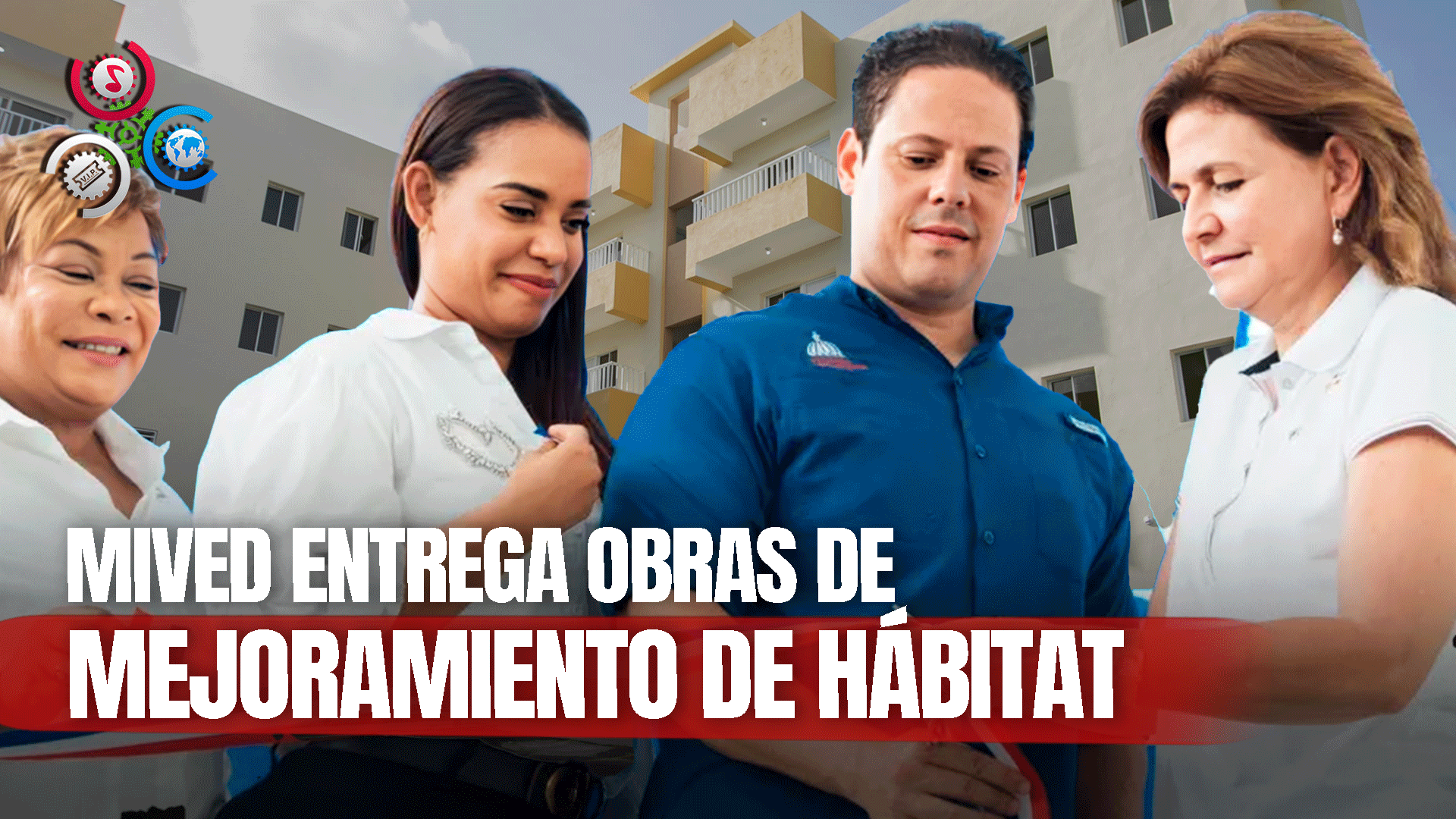 Raquel Peña Y Carlos Bonilla Encabezan Inauguración De Obras Benéficas En Villa Mella