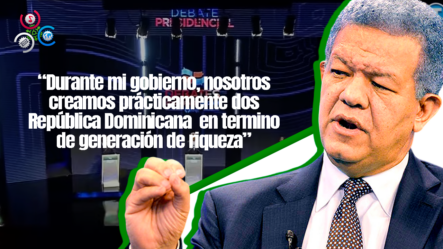 Primeras Palabras De Leonel Fernandez En El Debate Presidencial