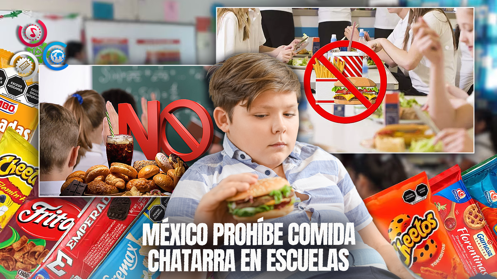 México Prohíbe Venta De Comida Chatarra En Escuelas Para Combatir Obesidad