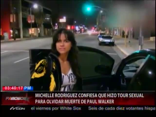 Michelle Rodríguez Confesó Que Tuvo Un Tour Sexual Para Poder Superar La Muerte De Paul Walker