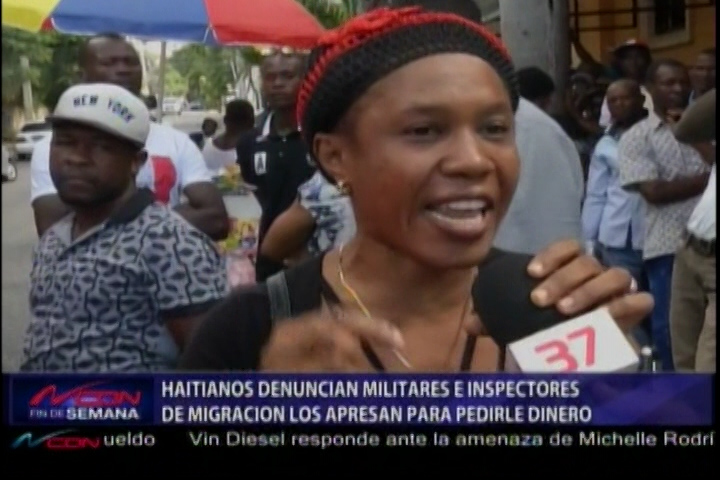 Ciudadanos Haitianos Residentes Legalmente En República Dominicana Denunciaron Inspectores De Migración Los Apresa Para Pedirles Dinero