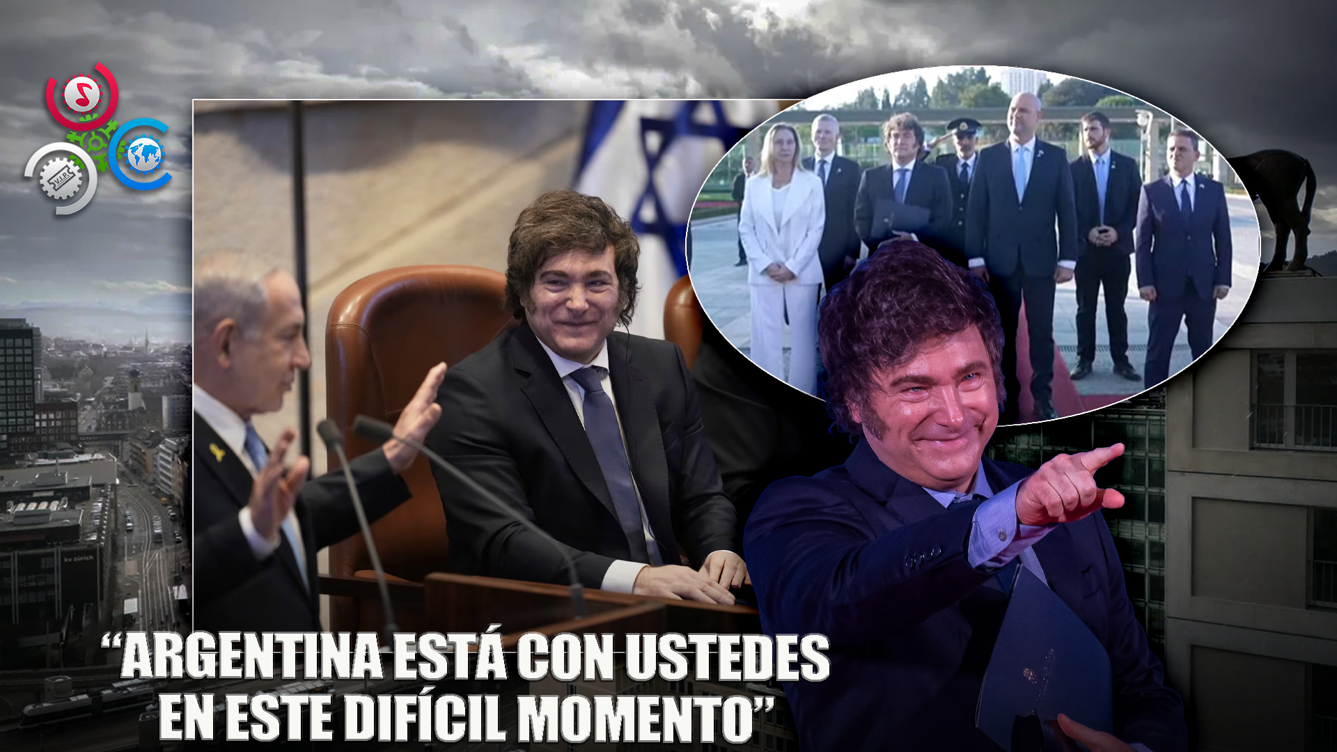 Milei En Israel: “El Mundo Confunde Víctima Y Victimario”