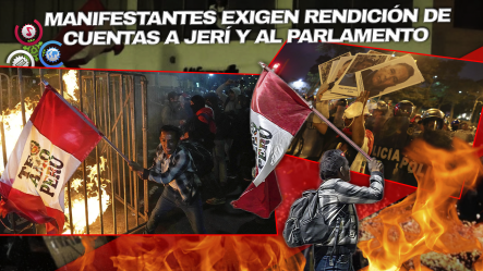 Miles De Jóvenes Y Gremios Protestan FUERTEMENTE En Lima Contra El Presidente Interino José Jerí Y El Congreso