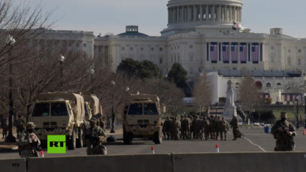 Miles De Tropas Llegan A Washington Antes De La Inauguración De Biden