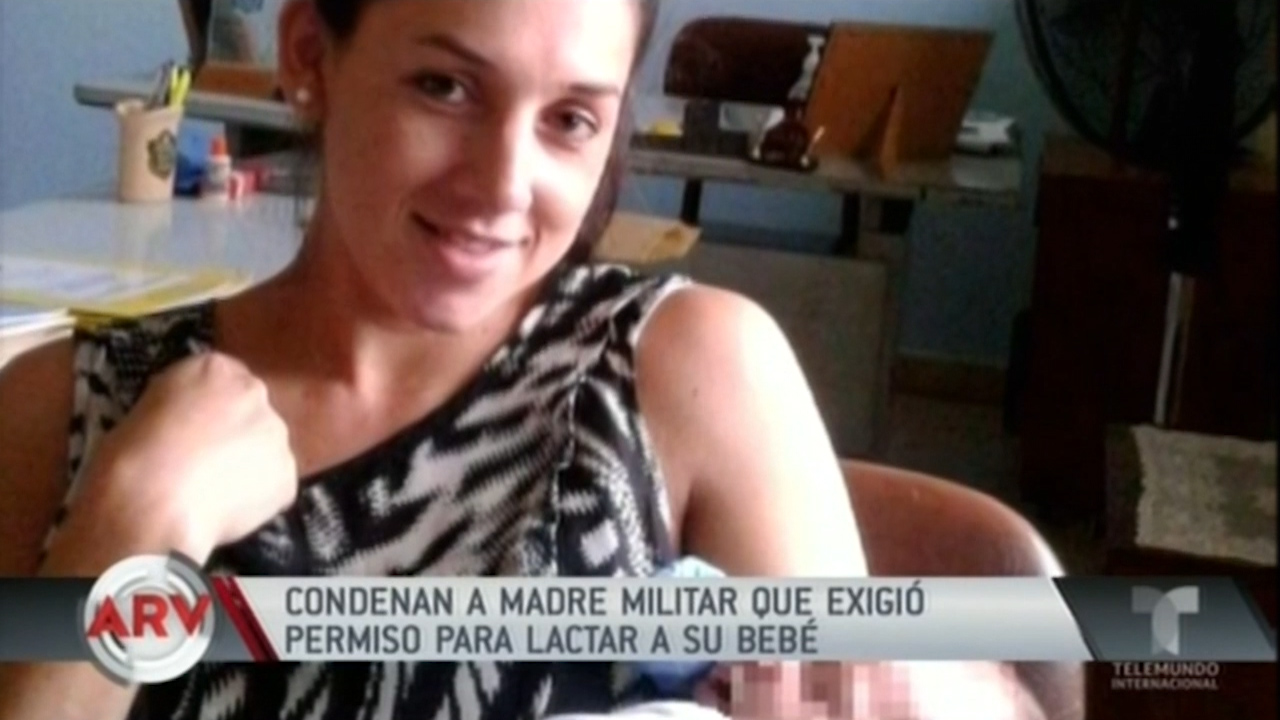 Condenan A Madre Militar Que Exigió Permiso Para Lactar A Su Bebé