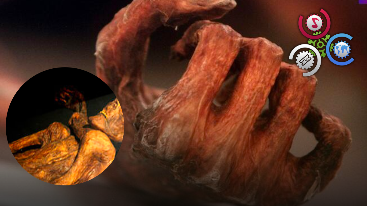 La Momia Helada Más ANTIGUA DEL MUNDO:  Era Un Hombre Calvo Con Ojos Oscuros