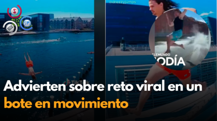 Advierten Sobre Reto Viral En TikTok En Un Bote En Movimiento| Noticias Telemundo
