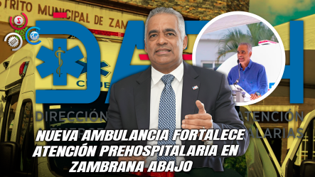 Ministerio De Energía Y Minas Entrega Ambulancia A Comunidad Minera De Cotuí